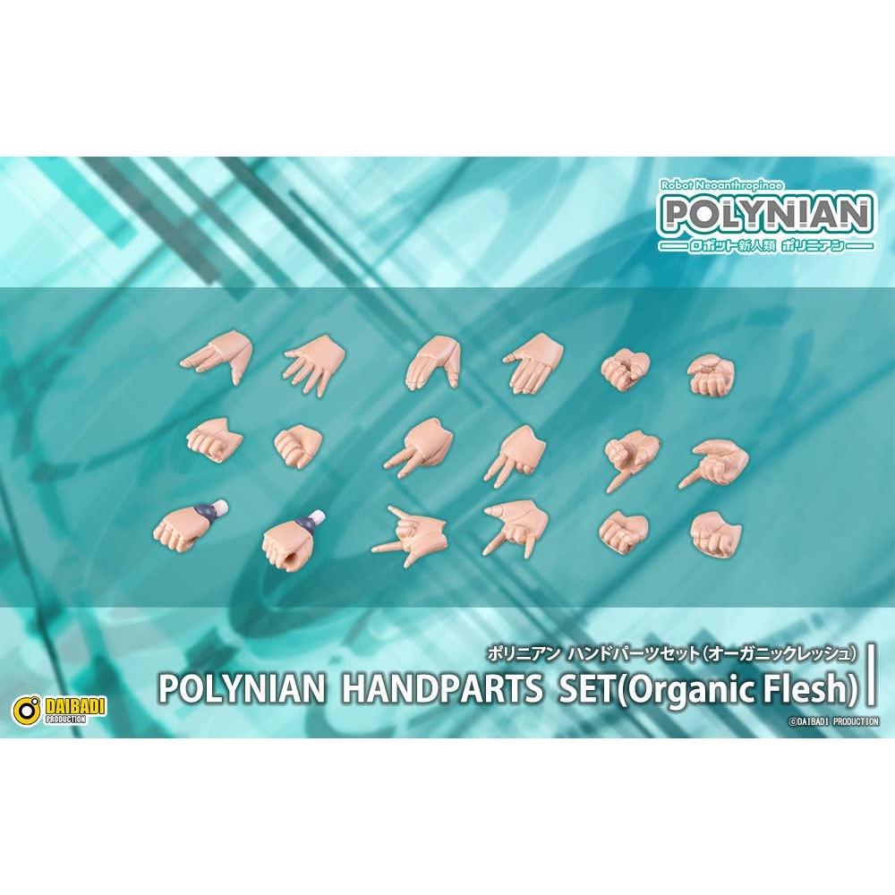 Polynian Polynian Handparts Set  Organic Flesh 