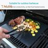 3Pcs Grill Mat Non-Stick Reusable BBQ Grilling Pads Easy To Clean Foldable 40x33cm Barbecue Mat for Outdoor Picnic