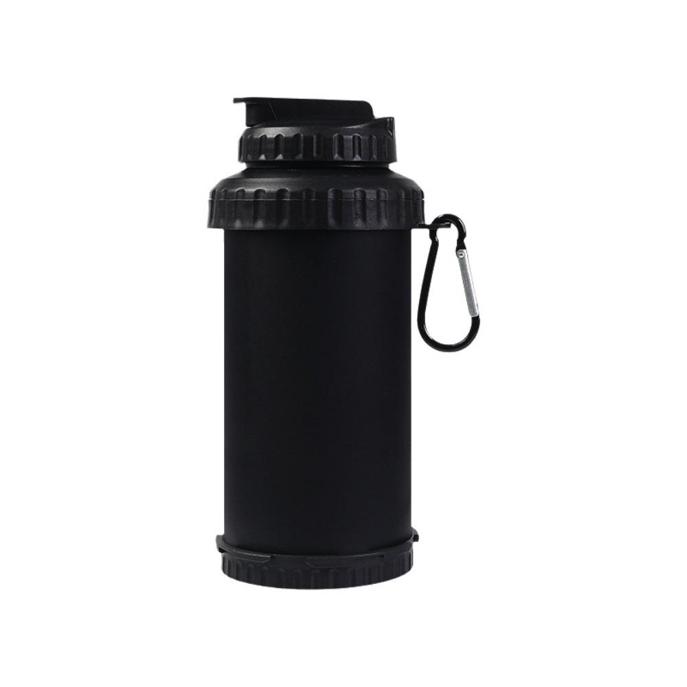 Portable Sports Water Flask Collapsible Fitness Drinking Cups Silicone Folding Water Bottle Travel