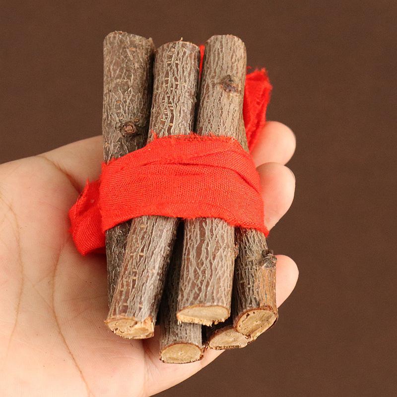 Hand-Polished Natural Peach Wood Branches for Calming Nerves and Peaceful Sleep