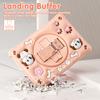 For iPad 10.2 (2021)/(2020)/(2019) Case Kickstand Cute Dog PC+Silicone+TPU Tablet Cover