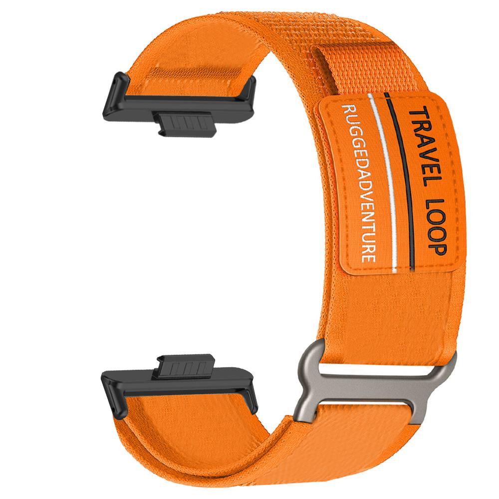 

Нейлоновий ремінець для Huawei Watch Fit 4 Pro Band Спортивний чоловічий жіночий змінний браслет Huawei Fit 3 Fit 4 Travel Loop Аксесуари Huawei Fit 4 &Black помаранчевий