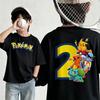 New summer Pokémon Tshirt casual printed shortsleeved shirt fashionable street style top suitable for both men and women