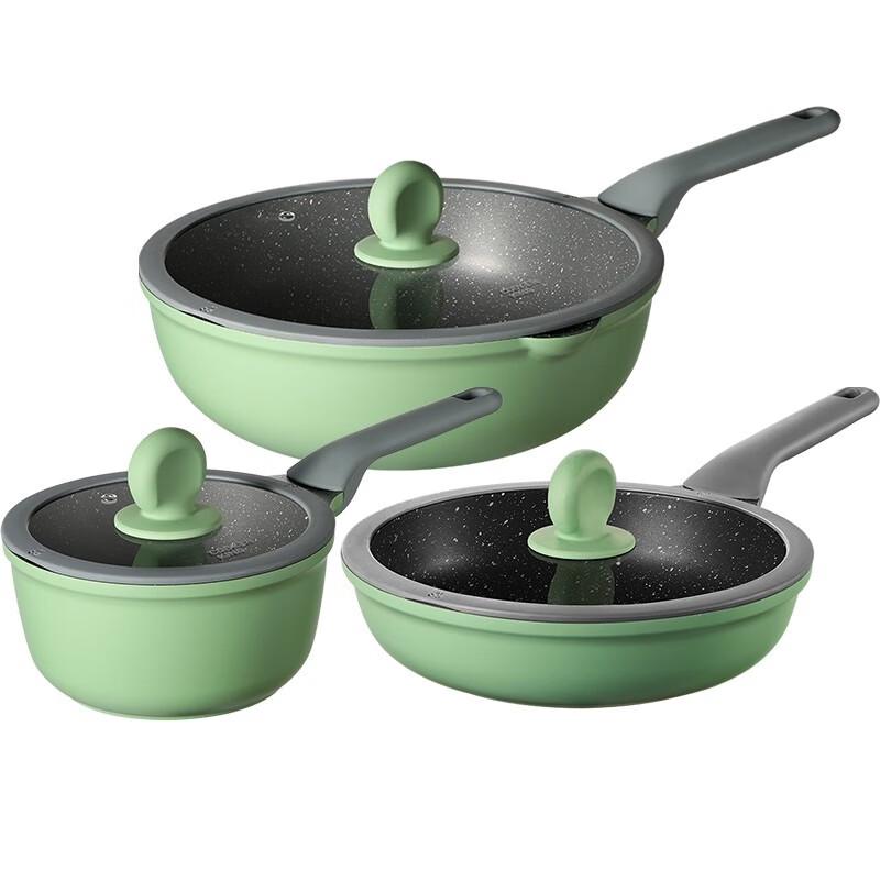 Cooker King Maifan Stone Non-Stick Cookware Set