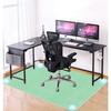WEIDUOYI Chair Mat, 160x140cm, Floor Protection Mat for PC Chairs and Desks, 4mm Thick, Prevents Scratches and Dents, Stays In Place, Non-Slip, Washab
