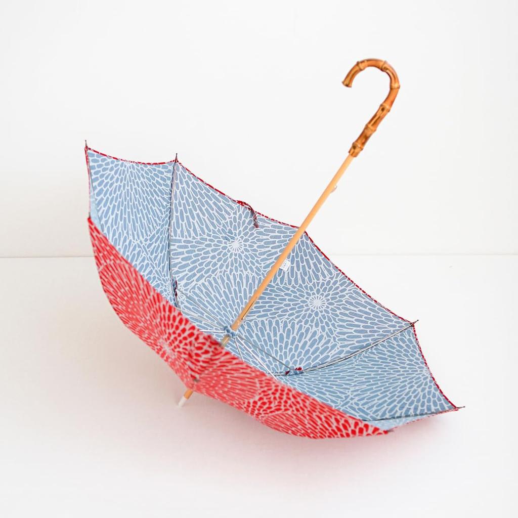 Made In Isa Pattern Long Suitable for Both Sunny and Rainy Japanese Komiya Shoten Japan, Umbrella, 50cm, Women's, Days, Pattern, (Chrysanthemum)