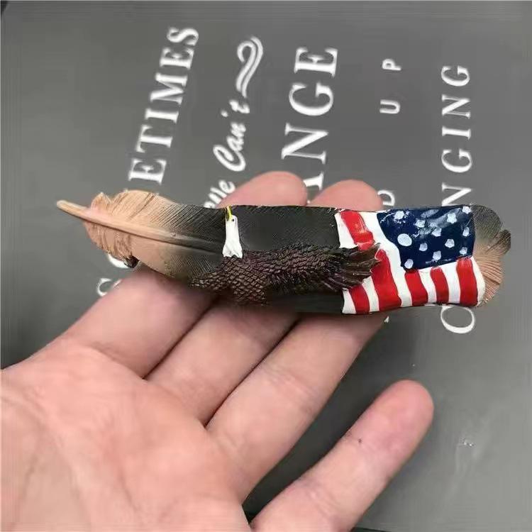 USA Refrigerator Magnet Souvenir - Statue of Liberty, NYC, LA, SF, Hawaii, Boston