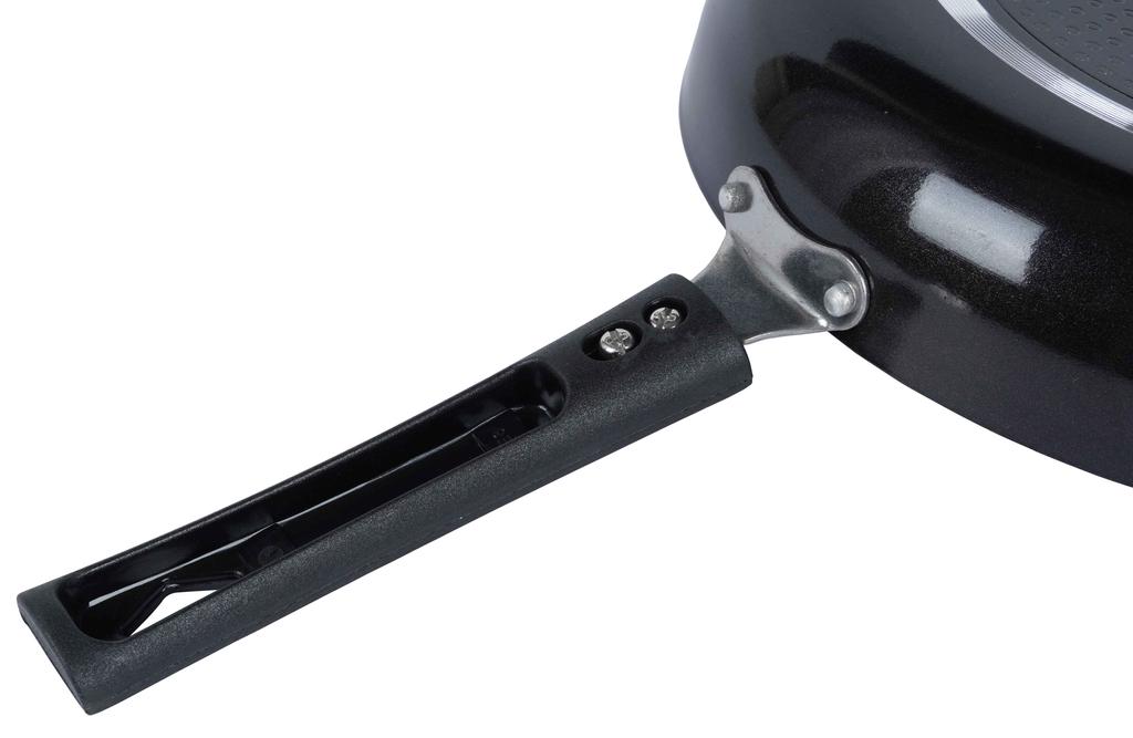 Trifri Non,Stick Fry Pan Turner With Lid  Non Stick Coating Induction Base Cookware Kitchen Accessories Cooking Fry