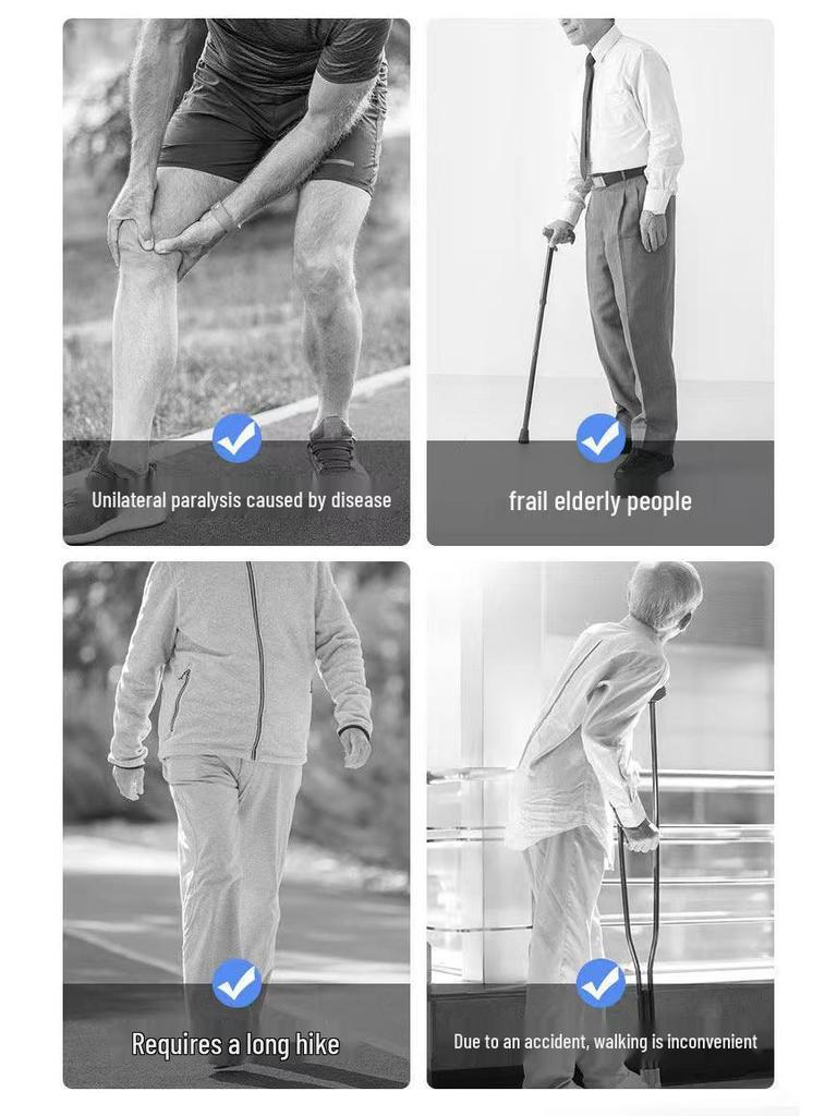 Gehhilfe-Trainer für ältere Menschen mit Hemiplegie - Einzelbeinheber