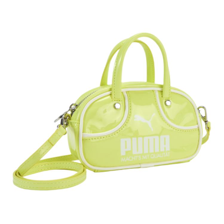 

Новая полиэстеровая сумка для боулинга PUMA, женская сумка, желтая 091824-04 17.0*7.1*9.9CM