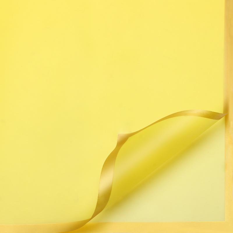 Roland Goldkante Wasserdichte Gelee-Folie Blumeneinwickelpapier