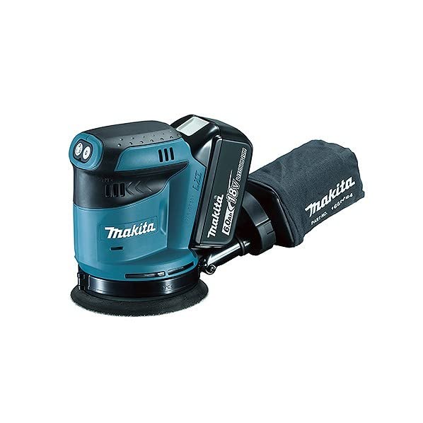 

Makita 125mm Rechargeable Random Orbit 18V6Ah with battery and charger BO180DRG