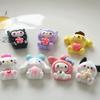 10Pcs New Mini Kawaii Cartoon Animal Girl Series Flat Bottom Scrapbook  Diy Jewelry Making Hairwear Accessorie A16