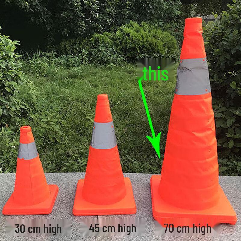 Yuanzu 70cm Foldable Safety Road Cone