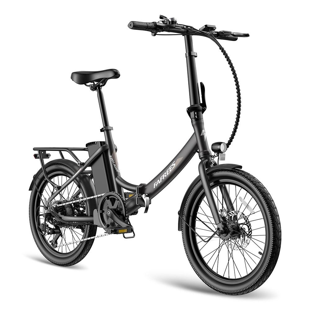 Bicicleta Elétrica Fafrees F20 Light 20" Motor de 250W Bicicleta Elétrica Dobrável Velocidade Máxima 25Km/h Display LCD 48V 16.75AH Carga Máxima 120Kg