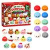 Stocking Stuffers for Kids 2026 Christmas Squeeze Toy Advent Calendar, 24-Day Dumpling Bun Fidget Anxiety Relief Toys Countdown Box, Soft TPR