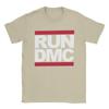 Run DMC Logo T-Shirts for Awesome Cotton Tee Shirt Round Neck Short Sleeve T Shirt Birthday Present Tops