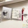 PU Leather M5 Notebook with Photo Window Pocket Journal Planner Book  School Office