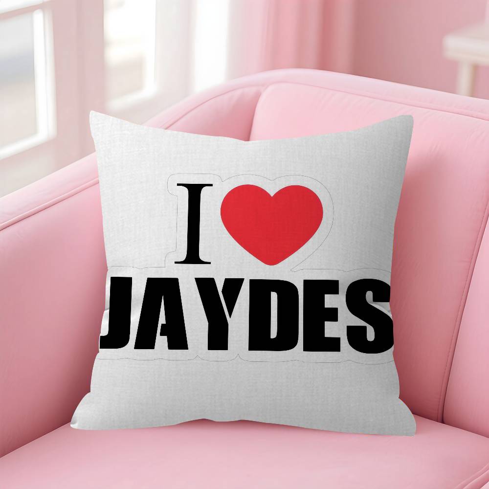Rapper Jaydes album  Cushion Cover Pillowcase Upholstery Sofa Throw Pillow Home Decor Pillowcas
