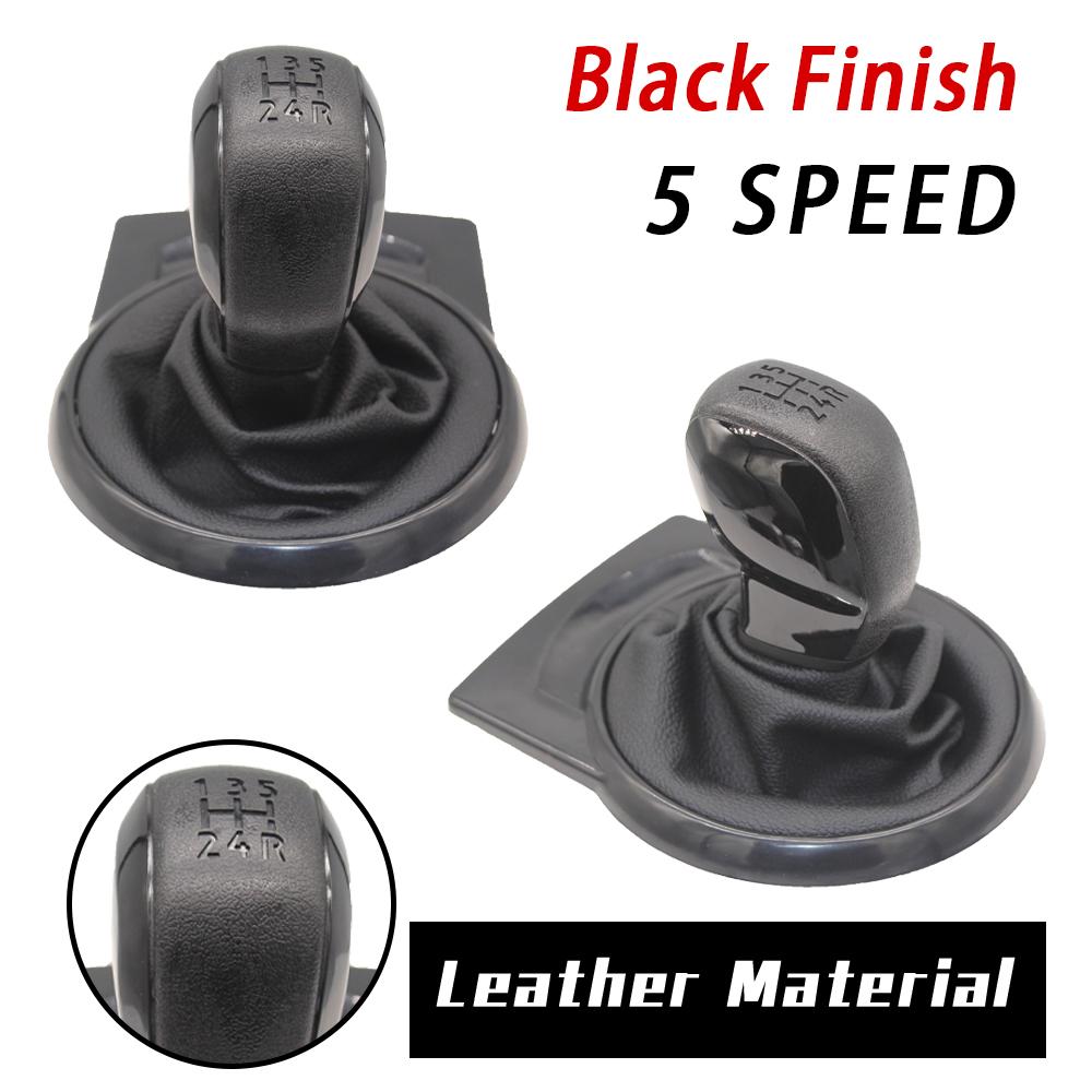 

High-quality 5 Speed Gear Shift Knob For Peugeot for Citroen C4 MK1 2004 2005 2006 2007 2008 Car Styling Accessories чорний