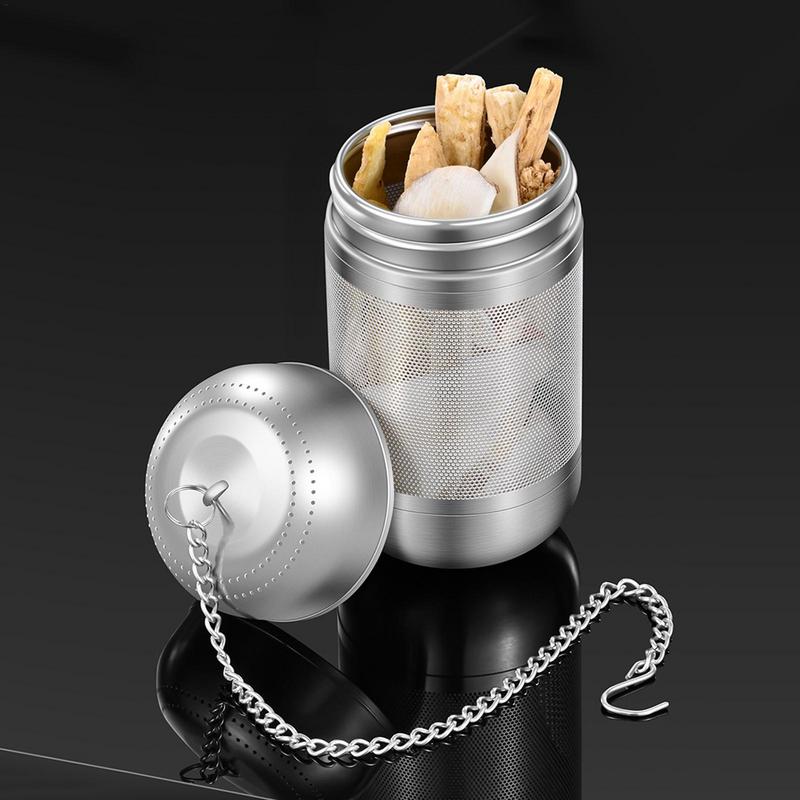 Edelstahl-Tee-Ei, Teeblätter, Gewürze, Gewürze, Kugelsieb, Teekanne, feinmaschiger Kaffeefilter, Teegeschirr, Küchenzubehör