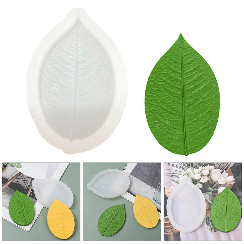 Nonstick Silicone Leaf Mold Fondant Leaf Mold for Cake and Pastry Decorations Ideal for Creative Baking Enthusiasts