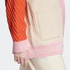 Adidas Originals SS23 Adicolor 70s Retro Series Knitted Cardigan Women Cardigans Wonder-White IK7495