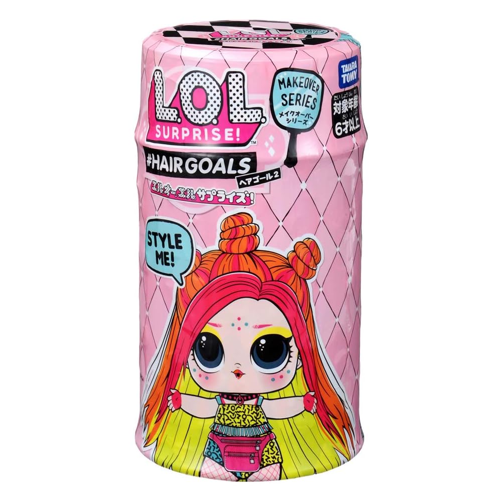

L.O.L. Surprise! Makeover Series Hair Goals Doll 2 with Accessories and Styling Tools