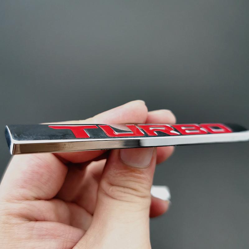 Turbo Emblem Sport Fender & Rear Car Sticker