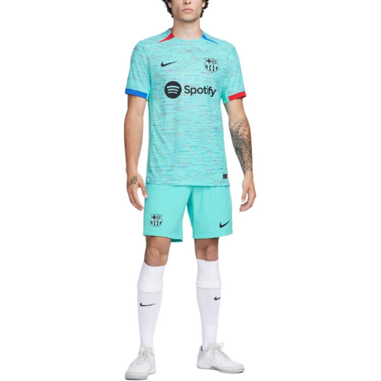 Nike Robert Lewandowski Barcelona 2023/24 Partido Fuera de Casa Hombre Nike Dri FIT Adv Camiseta de Fútbol DX9756-487