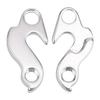 1pair Universals Bike Rear Derailleur Tail Hook Bicycles Rear Derailleur Hanger Cycling Frame Gear Tail Hook Enduring