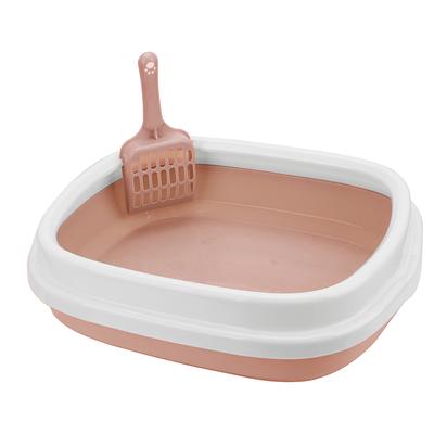 Pet Supplies Cat Litter Box Cat Dog Tray with Scoop Pet Toilet Bedpan