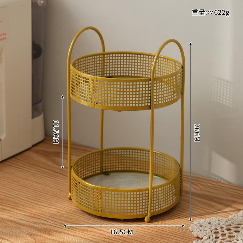 Fruit Basket Multi-Layer Fruit Plate Rack Living Room Coffee Table Household Snack Rack Nordic Candy Storage Rack