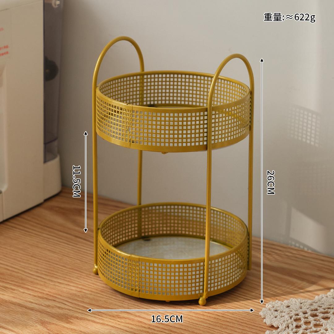 

Фруктовая корзина многоярусная фруктовая тарелка подставка гостиная журнальный столик бытовая подставка для закусок скандинавская стойка для хранения конфет Round