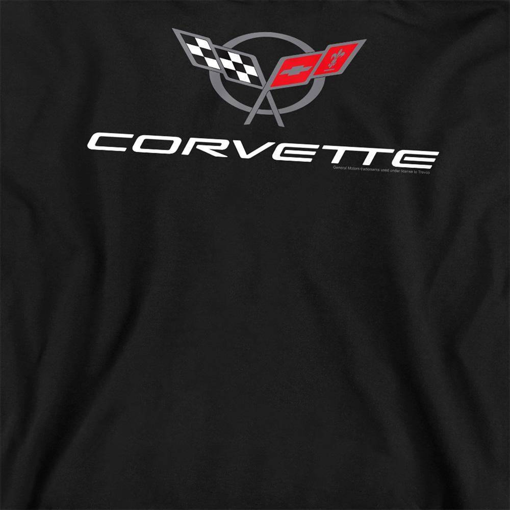 Corvette Unisex Adult Corvette Modern Emblem Sweatshirt