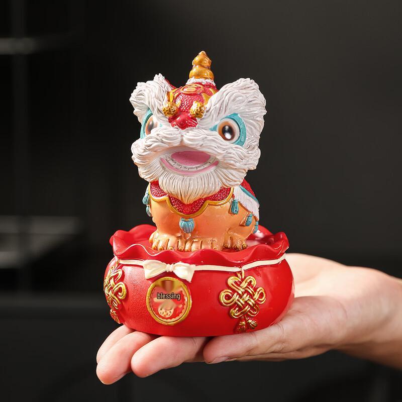 Guochao Color-Changing Lion Dance Tea Pet