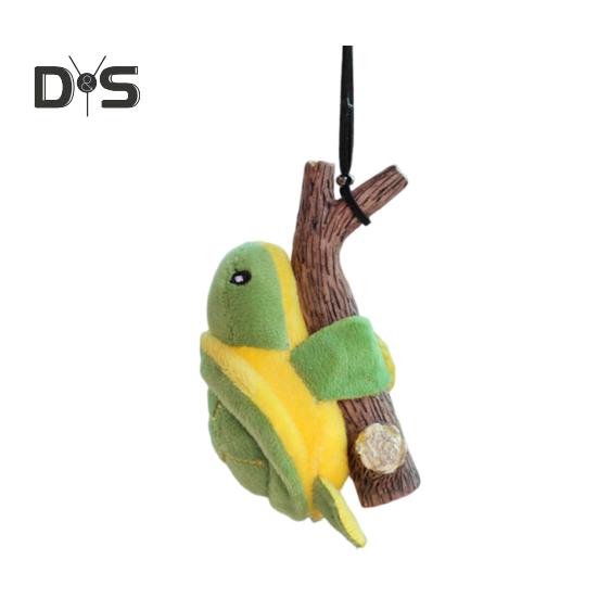 

Подвесное украшение для автомобиля, коала, черепаха, панда, объятия, пень, подвеска, зеркало заднего вида, декор для воздуховода, милые аксессуары для салона автомобиля зелёный