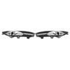 Pair of Fog Light Bezel Impact Resistant Strong Protection 25887505 for Verano Base Sport Touring