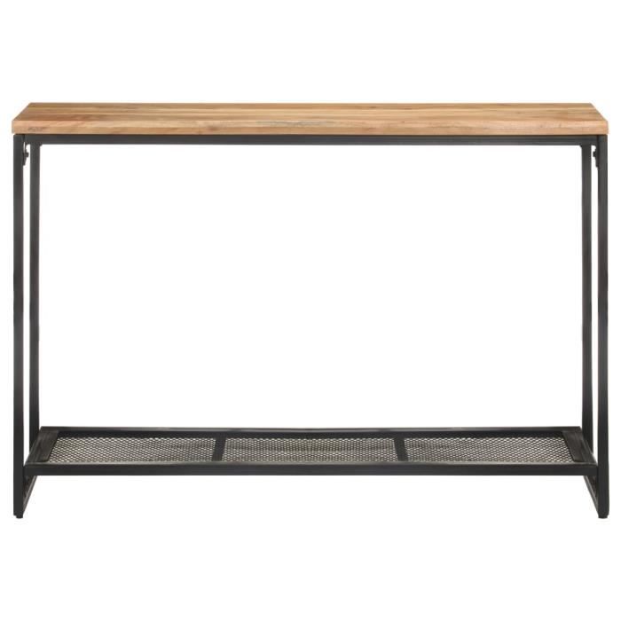 VidaXL Table console 110x35x75 cm Bois d'acacia massif