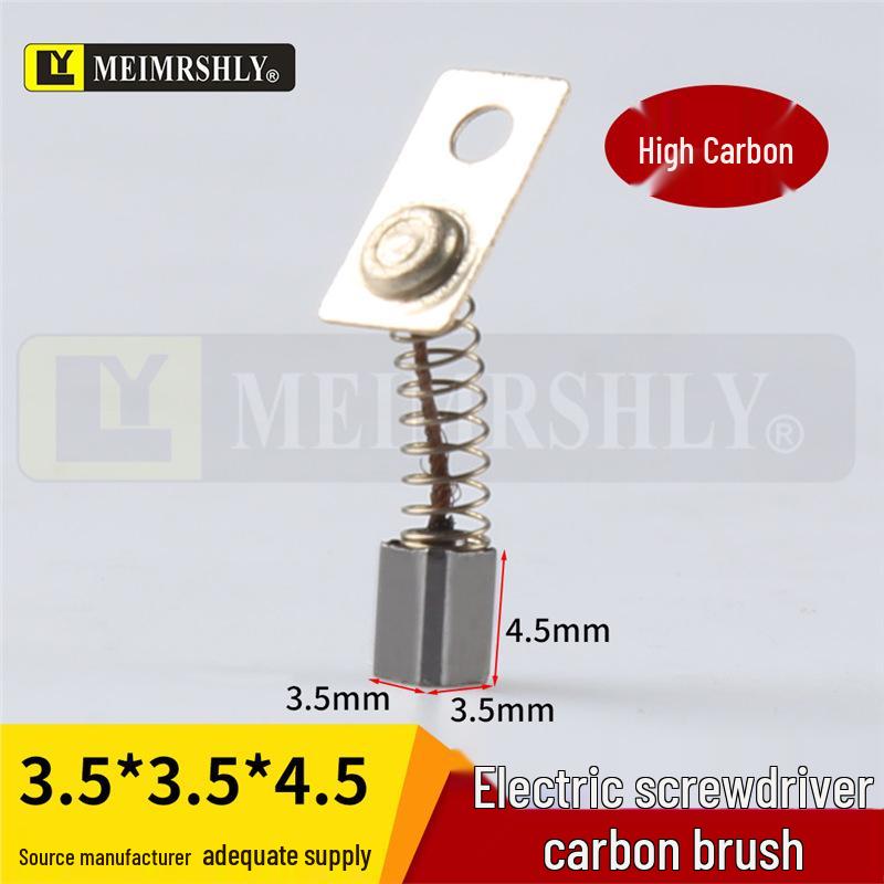 Compatible Carbon Brush for Kilew AC/DC Electric Screwdrivers P1L-BSD3000/3300/6600/TKS1500
