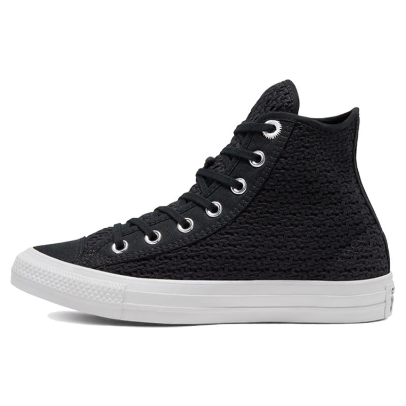 

Converse Кеды Chuck Taylor All Star на шнуровке, нескользящие, высокие, эспадрильи, женские, черные 35