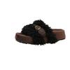 Korean version of thick-soled fluffy slippers for women to wear 2025 autumn and winter new Korean version of comfortable slippers one-word cotton tow