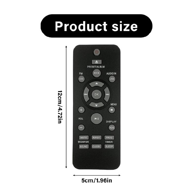 Compact Stereo Controller Replacement Compatible for BTM2310/12 DCM2260/93 BTM2310/96 Sound Systems Controllers