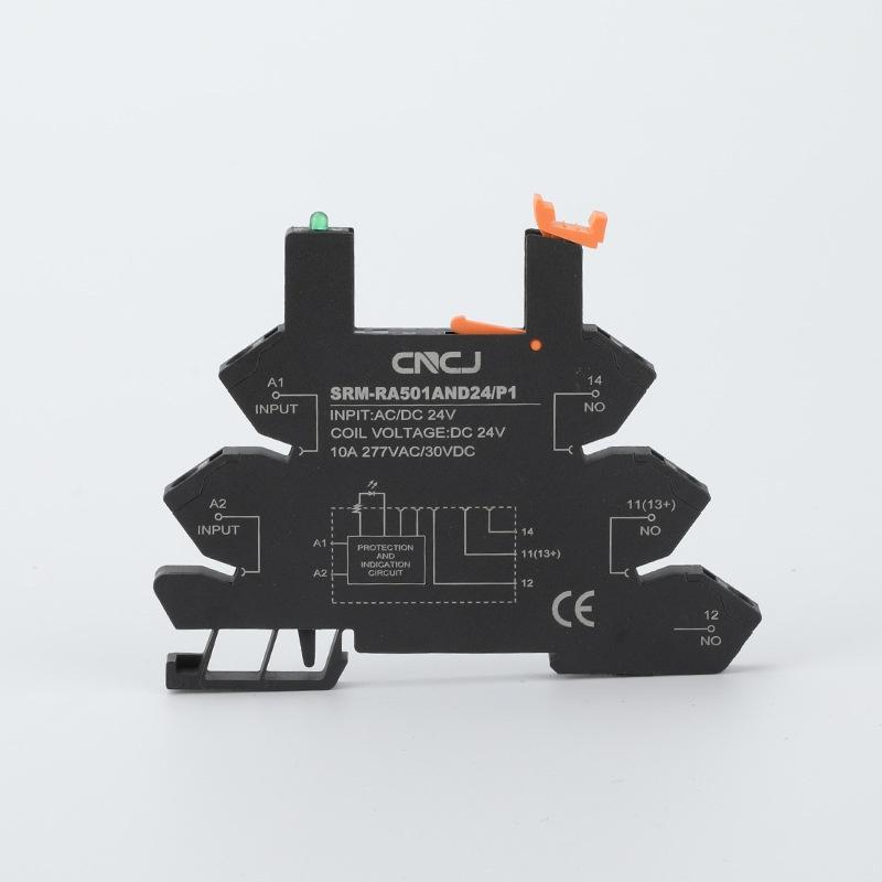 1Pcs SRM-RA501AND24-P1 Ultra-Slim Relay Module for Reliable Direct Current Applications