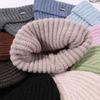 Embroidered Hat for Women In Autumn and Winter Casual Versatile Knitted Hat Ear Protection and Warmth Thickened Wool Hat Trendy and Cold Hat