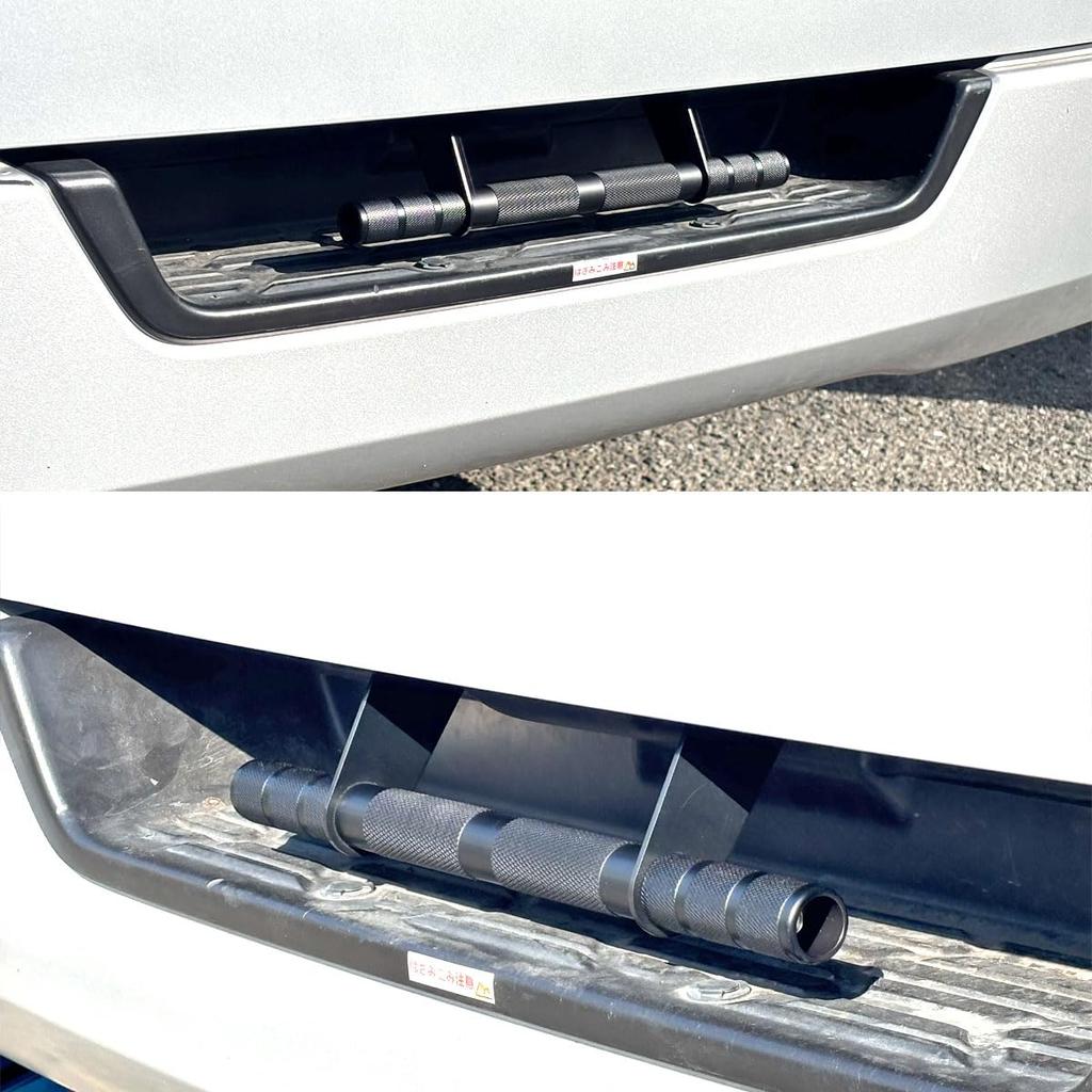 East Field Rear Gate Opening and Closing Assist No Modification Required for NV350 Caravan Body Grip, (E26 Model, H24/6-), Narrow/Wide (Knurled Black)