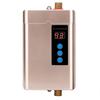 Digital Electric Water Heater Remote Control Instantaneous Tankless Water Heater for Kitchen Bathroom Shower Water Fast Heating