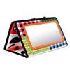 Color Perception Baby Floor Mirror Folding Developmental Toys Montessori Baby Toy Mirror  Baby