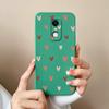 For Redmi Note 5 7 7S 8 9 9S 9T 10 10S 10T K80 Pro Max Plus Phone Cases Fashion Love Heart Pattern Liquid Silicone Protective Covers For Redmi Housing