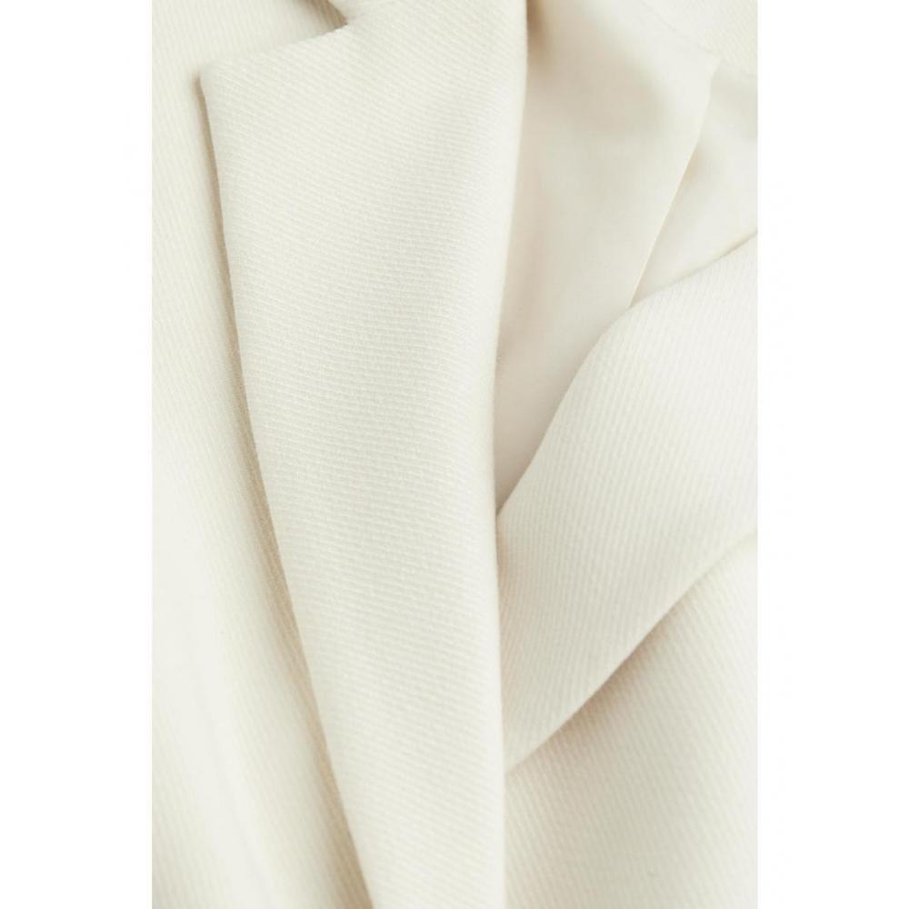 H M Midi Coat White 0948769008